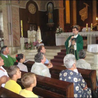 27 august 2009: Oneşti: Oră de rugăciune şi vizită cu specific misionar