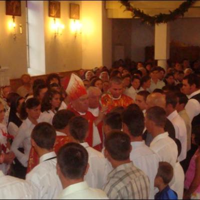 13 septembrie 2009: Administrarea Mirului în Parohia Bălţaţi