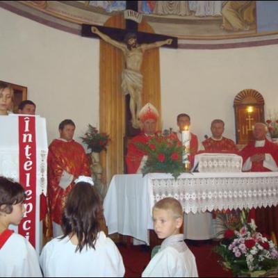 13 septembrie 2009: Administrarea Mirului în Parohia Bălţaţi