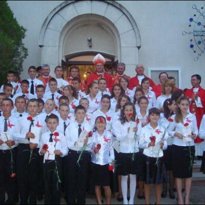 13 septembrie 2009: Administrarea Mirului în Parohia Bălţaţi