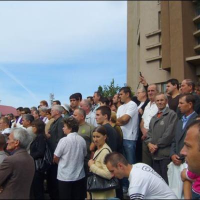 20 septembrie 2009: Bacău: Liturghie cu requiem pentru pr. Petru Mareş