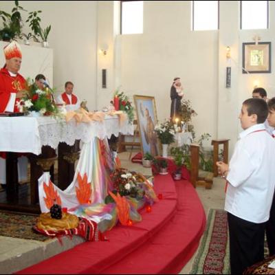 20 septembrie 2009: Administrarea Mirului în Parohia Tomeşti
