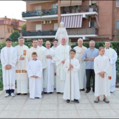 27 septembrie 2009: Ladispoli: Primul hram al românilor catolici