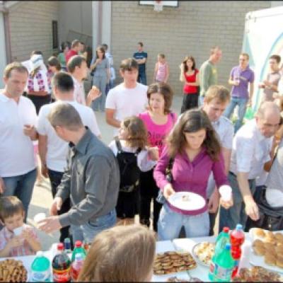 27 septembrie 2009: Ladispoli: Primul hram al românilor catolici