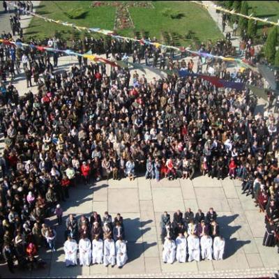 4 octombrie 2009: Roman: Sfinţiri de diaconi la Institutul Teologic Franciscan