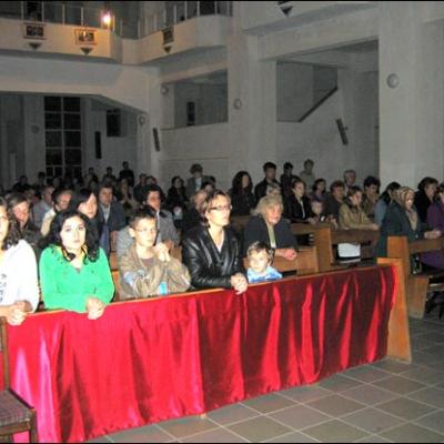 7 octombrie 2009: Iaşi ("Sf. Anton"): Rozariu şi veghere mariană