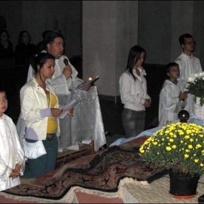 7 octombrie 2009: Iaşi ("Sf. Anton"): Rozariu şi veghere mariană