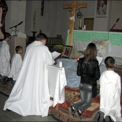 7 octombrie 2009: Iaşi ("Sf. Anton"): Rozariu şi veghere mariană
