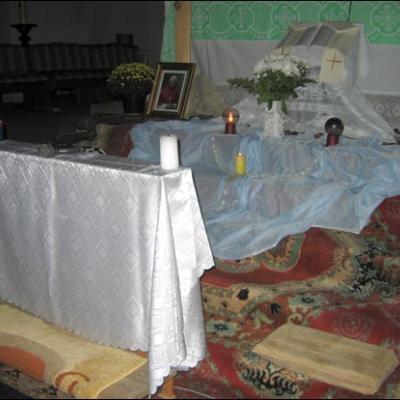 7 octombrie 2009: Iaşi ("Sf. Anton"): Rozariu şi veghere mariană