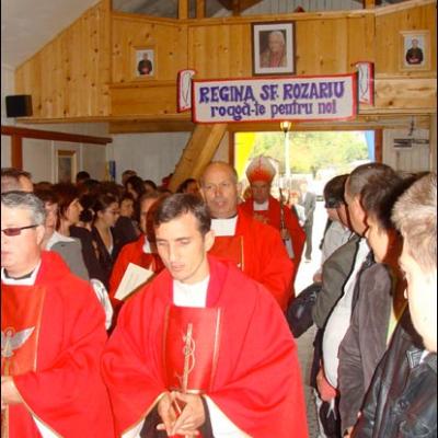 10 octombrie 2009: Administrarea Mirului în Parohia Dancu