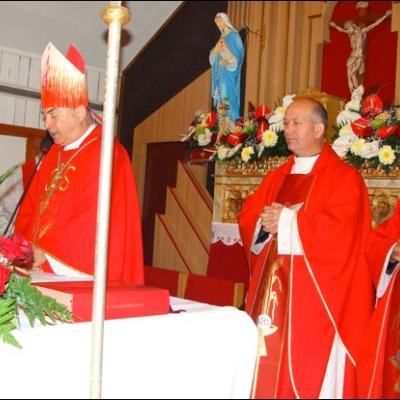 10 octombrie 2009: Administrarea Mirului în Parohia Dancu