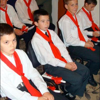 10 octombrie 2009: Administrarea Mirului în Parohia Dancu