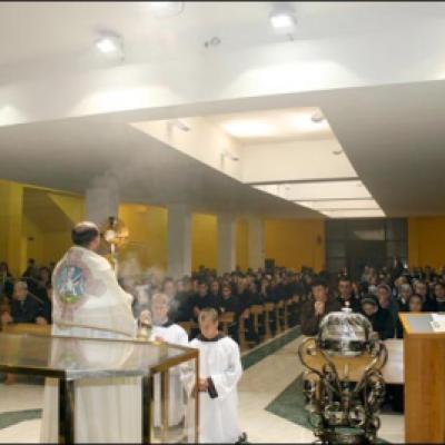 11 octombrie 2009: Oneşti: Întâlnire diecezană a persoanelor consacrate