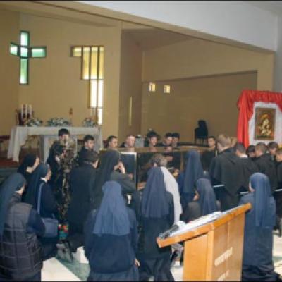 11 octombrie 2009: Oneşti: Întâlnire diecezană a persoanelor consacrate