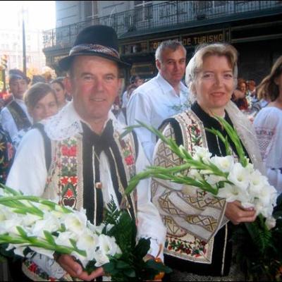 12 octombrie 2009: Zaragoza: Ofrandă de flori adusă Fecioarei Maria