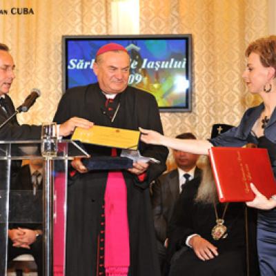14 octombrie 2009: Episcopul de Iaşi - cetăţean de onoare al oraşului Iaşi (FOCUS)