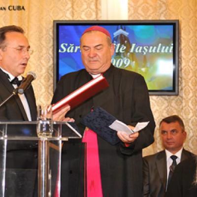 14 octombrie 2009: Episcopul de Iaşi - cetăţean de onoare al oraşului Iaşi (FOCUS)
