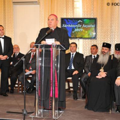 14 octombrie 2009: Episcopul de Iaşi - cetăţean de onoare al oraşului Iaşi (FOCUS)