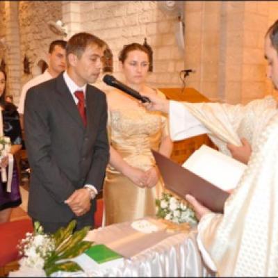 17 octombrie 2009: Israel: Casătorie românească la Cana, în Galilea