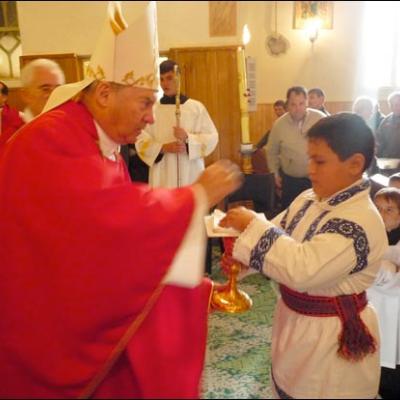 17 octombrie 2009: Gherăeştii Noi: Sfinţirea oratoriului "Maica Speranţa"