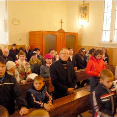 17 octombrie 2009: Gherăeştii Noi: Sfinţirea oratoriului "Maica Speranţa"