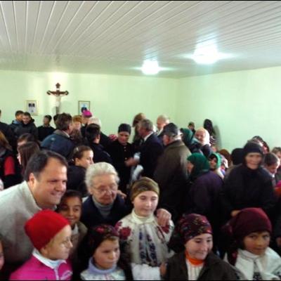 17 octombrie 2009: Gherăeştii Noi: Sfinţirea oratoriului "Maica Speranţa"