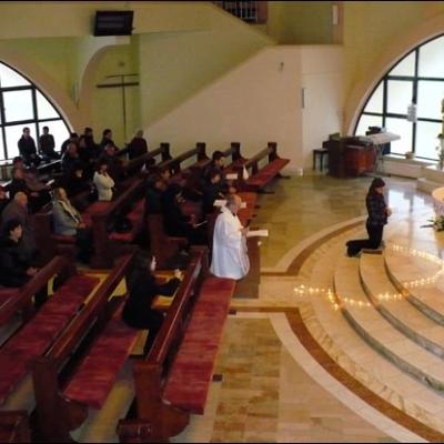 18 octombrie 2009: Iaşi (Parohia "Sf. Tereza"): Ziua Mondială a Misiunilor sub privirea sfintei Tereza, patroana misiunilor (Foto: Ovidiu Bişog)