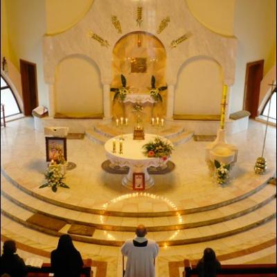 18 octombrie 2009: Iaşi (Parohia "Sf. Tereza"): Ziua Mondială a Misiunilor sub privirea sfintei Tereza, patroana misiunilor (Foto: Ovidiu Bişog)