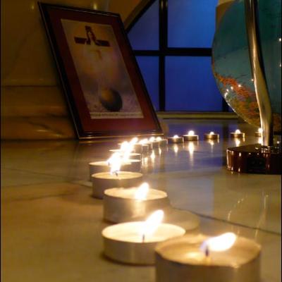 18 octombrie 2009: Iaşi (Parohia "Sf. Tereza"): Ziua Mondială a Misiunilor sub privirea sfintei Tereza, patroana misiunilor (Foto: Ovidiu Bişog)