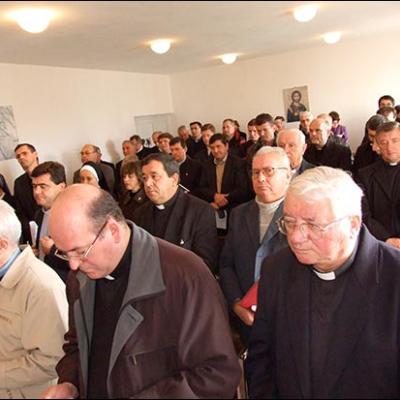 28 octombrie 2009: Traian: Întrunirea membrilor Consiliului Prezbiteral şi ai Consiliului Pastoral Diecezan