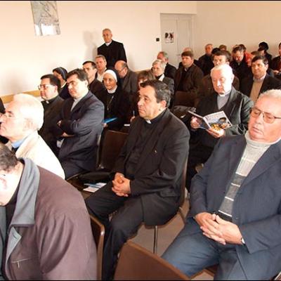 28 octombrie 2009: Traian: Întrunirea membrilor Consiliului Prezbiteral şi ai Consiliului Pastoral Diecezan