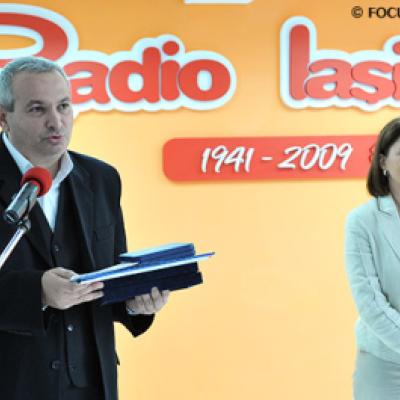 2 noiembrie 2009: Iaşi: Inaugurarea noului bloc de producţie al Radio Iaşi (FOCUS)