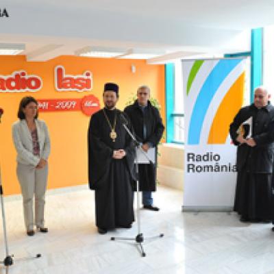 2 noiembrie 2009: Iaşi: Inaugurarea noului bloc de producţie al Radio Iaşi (FOCUS)