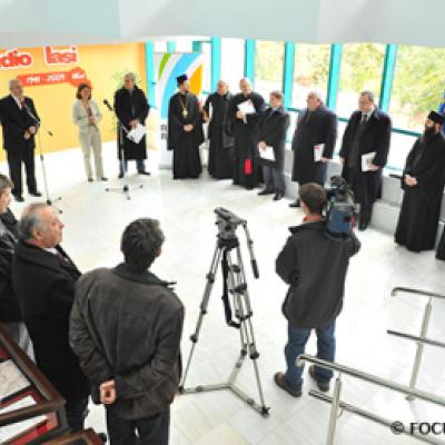 2 noiembrie 2009: Iaşi: Inaugurarea noului bloc de producţie al Radio Iaşi (FOCUS)