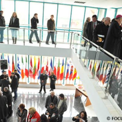 2 noiembrie 2009: Iaşi: Inaugurarea noului bloc de producţie al Radio Iaşi (FOCUS)