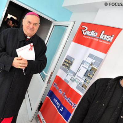 2 noiembrie 2009: Iaşi: Inaugurarea noului bloc de producţie al Radio Iaşi (FOCUS)