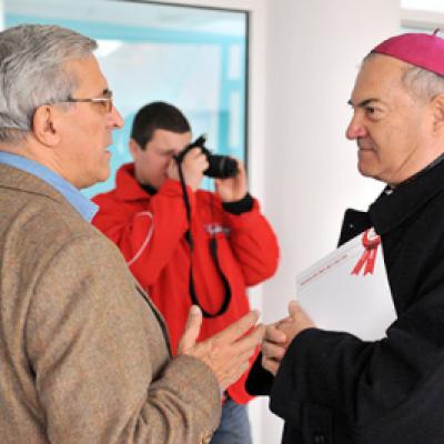 2 noiembrie 2009: Iaşi: Inaugurarea noului bloc de producţie al Radio Iaşi (FOCUS)