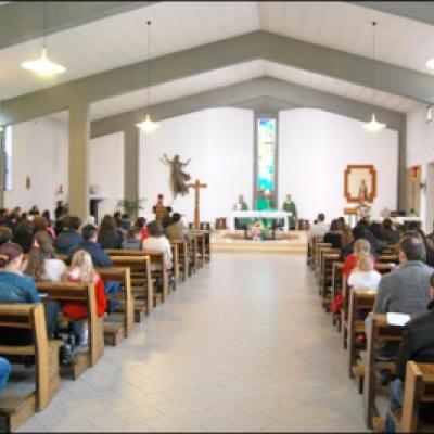 8 noiembrie 2009: Ladispoli: Vizita ep. Petru Gherghel la comunitatea catolică românească