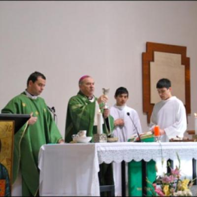 8 noiembrie 2009: Ladispoli: Vizita ep. Petru Gherghel la comunitatea catolică românească