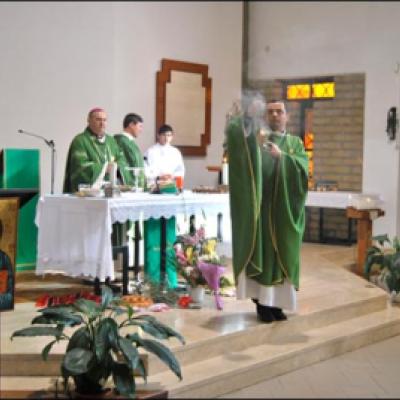 8 noiembrie 2009: Ladispoli: Vizita ep. Petru Gherghel la comunitatea catolică românească