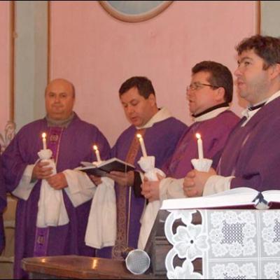 12 noiembrie 2009: Gutinaş: Funeraliile părintelui Robert-Enrich Matei