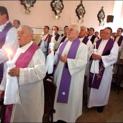 12 noiembrie 2009: Gutinaş: Funeraliile părintelui Robert-Enrich Matei
