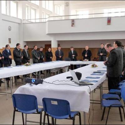 19 noiembrie 2009: Mărgineni: Acţiunea Catolică: Întâlnire pentru preoţi