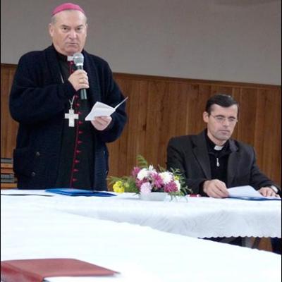 19 noiembrie 2009: Mărgineni: Acţiunea Catolică: Întâlnire pentru preoţi