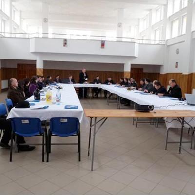 19 noiembrie 2009: Mărgineni: Acţiunea Catolică: Întâlnire pentru preoţi