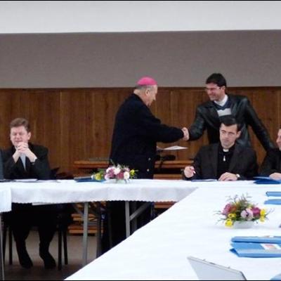 19 noiembrie 2009: Mărgineni: Acţiunea Catolică: Întâlnire pentru preoţi