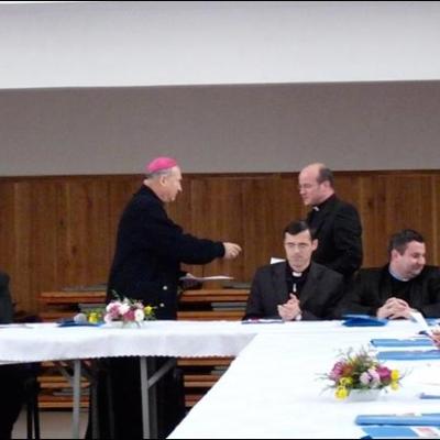 19 noiembrie 2009: Mărgineni: Acţiunea Catolică: Întâlnire pentru preoţi