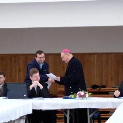 19 noiembrie 2009: Mărgineni: Acţiunea Catolică: Întâlnire pentru preoţi