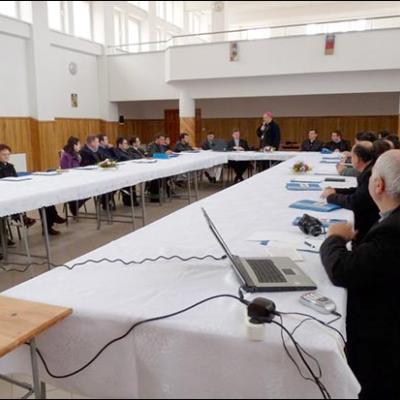 19 noiembrie 2009: Mărgineni: Acţiunea Catolică: Întâlnire pentru preoţi