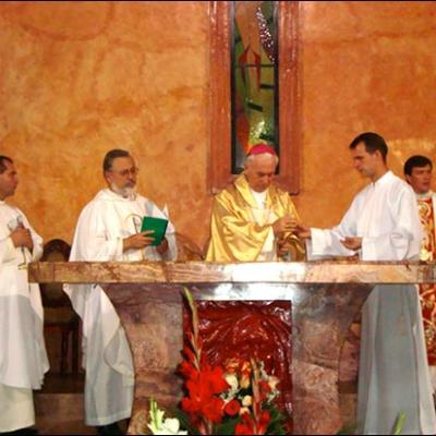 21 noiembrie 2009: Ecuador: Sfinţirea bisericii "San Bartolomé"